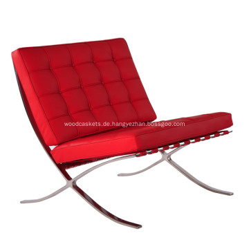 Moderne klassische Möbel Barcelona Leder Lounge Chair